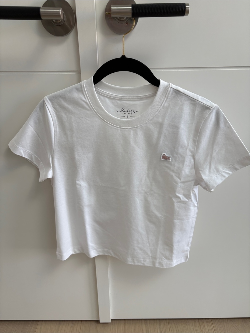 Women’s White Crewneck Tee